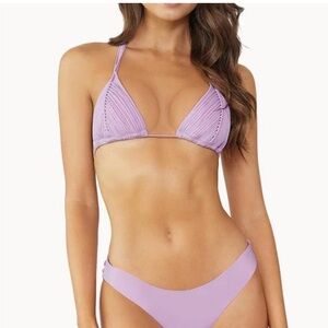 PQ Swim Isla Macrame Triangle bikini set